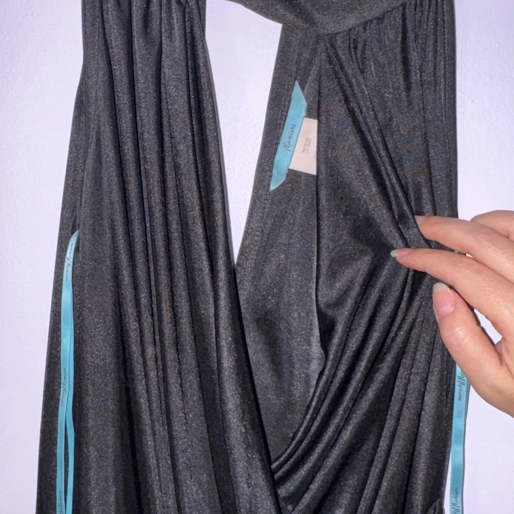 Marciano Black Dress with Blue Highlights - Picture 3 of 4